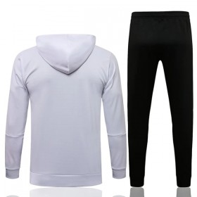 Manchester United Trænings jacke Hoodie 2022-23 Hvid rød
